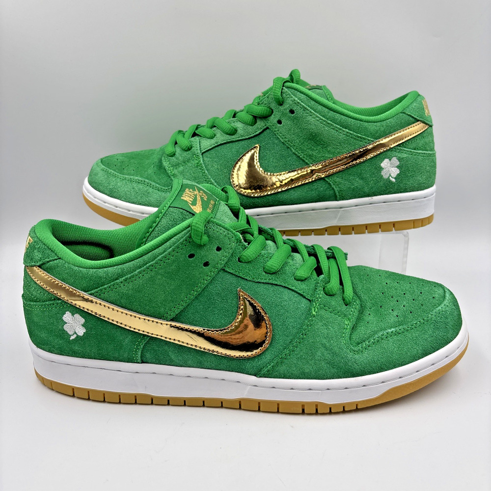 Nike SB Dunk Low Pro St. Patrick's Day 2022 Size 10 BQ6817-303